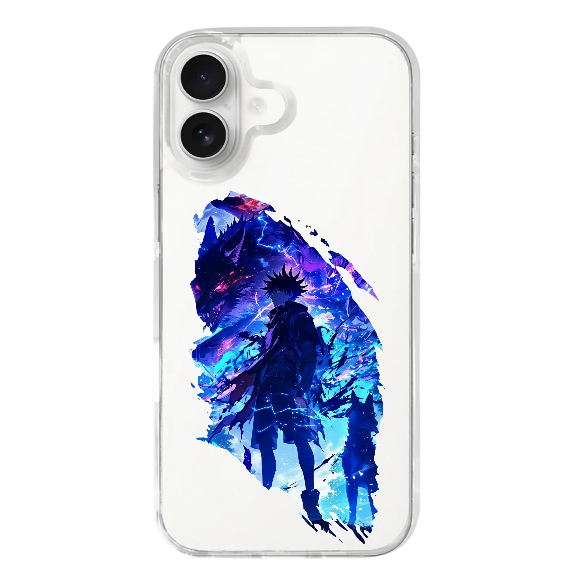 呪術廻戦 グッズ,伏黒 恵 - iPhone 17シリーズ 透明スマホケース – 薄型・耐衝撃・精密フィット保護カバー